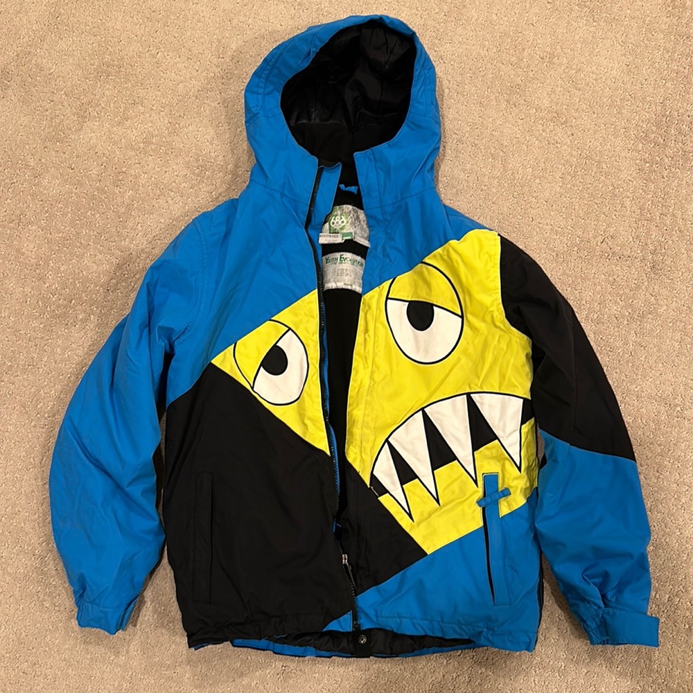 Boys youth extra large ski snowboard jacket 686